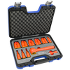 16 Piece 3/8" Drive SAE & Metric Hex Bit Insulated Socket and Attachment Set, 1000V Insulated