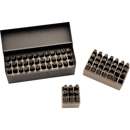 Combination Letter & Number Hand Stamp Set