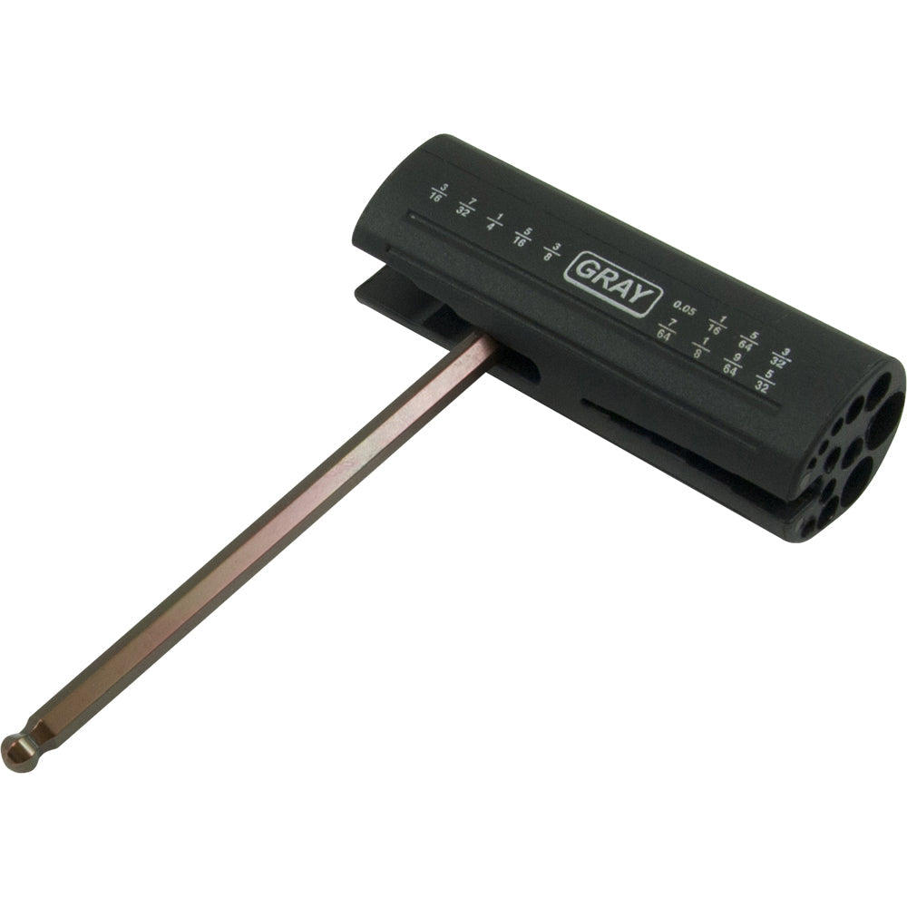 22 Piece SAE & Metric Combination Long Arm Ball S2 Hex Key Set