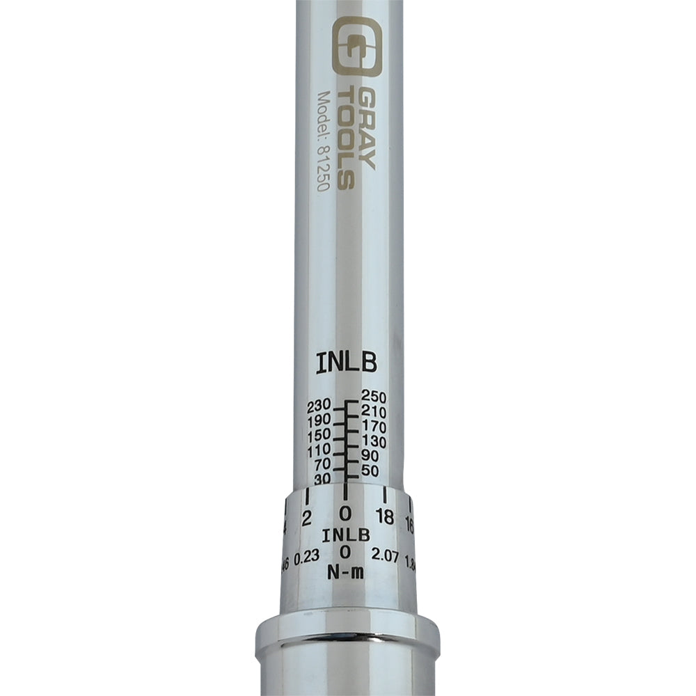 1/4" Drive Heavy Duty Ratchet Torque Wrench