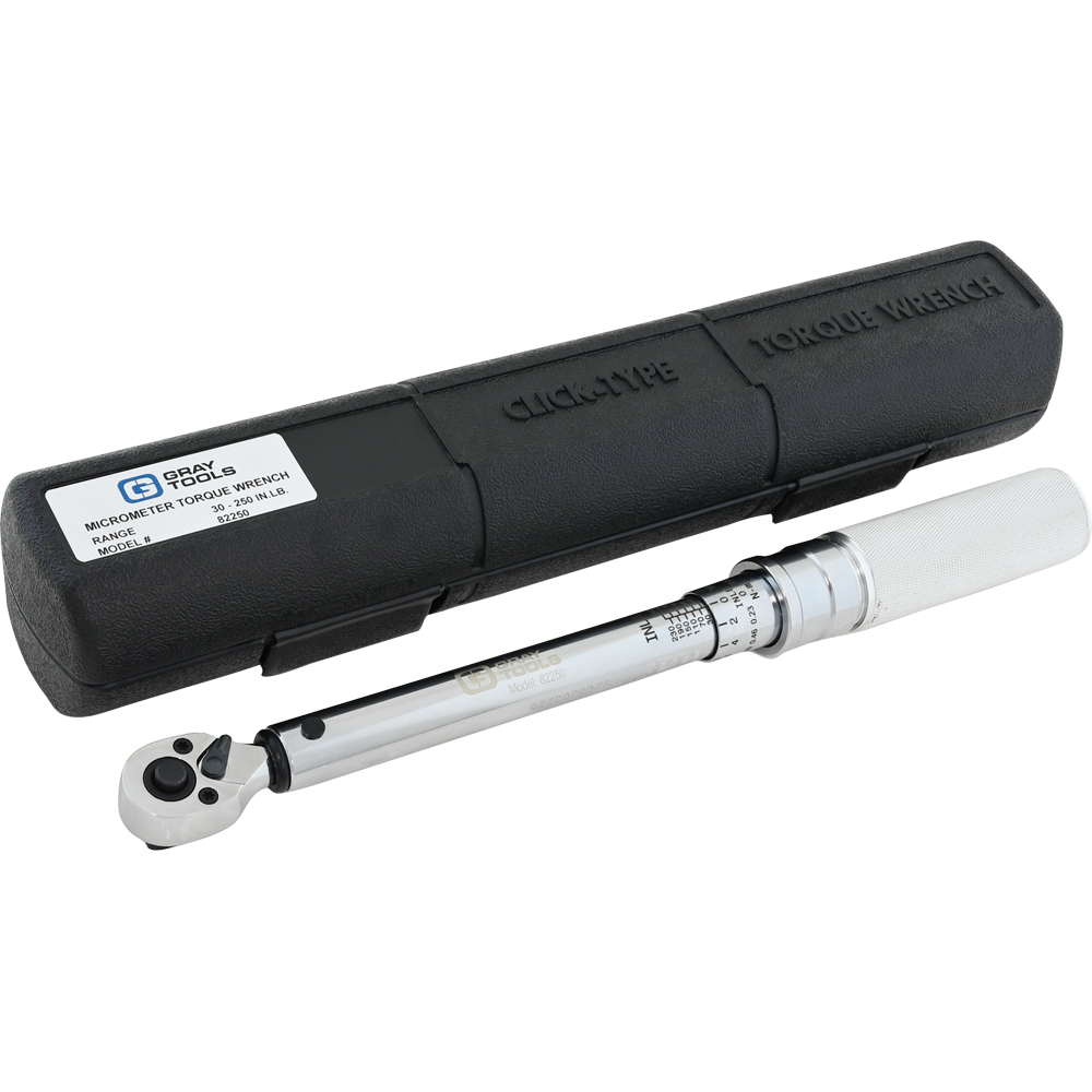 3/8" Drive Micro-adjustable, Click-Type Torque Wrench