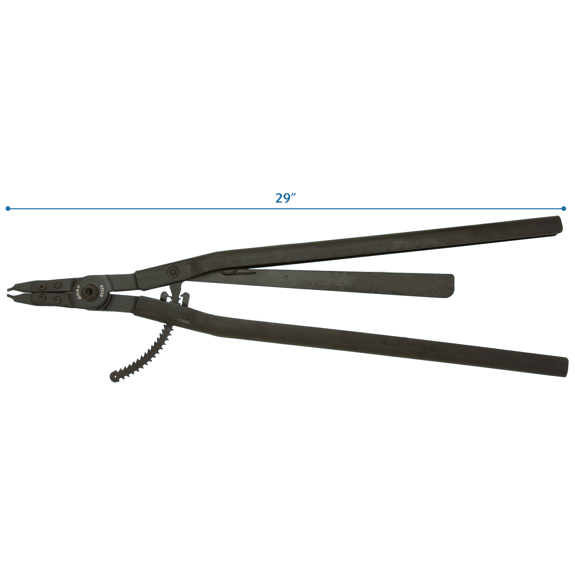 Heavy Duty Retaining Ring Pliers with Straight Tips