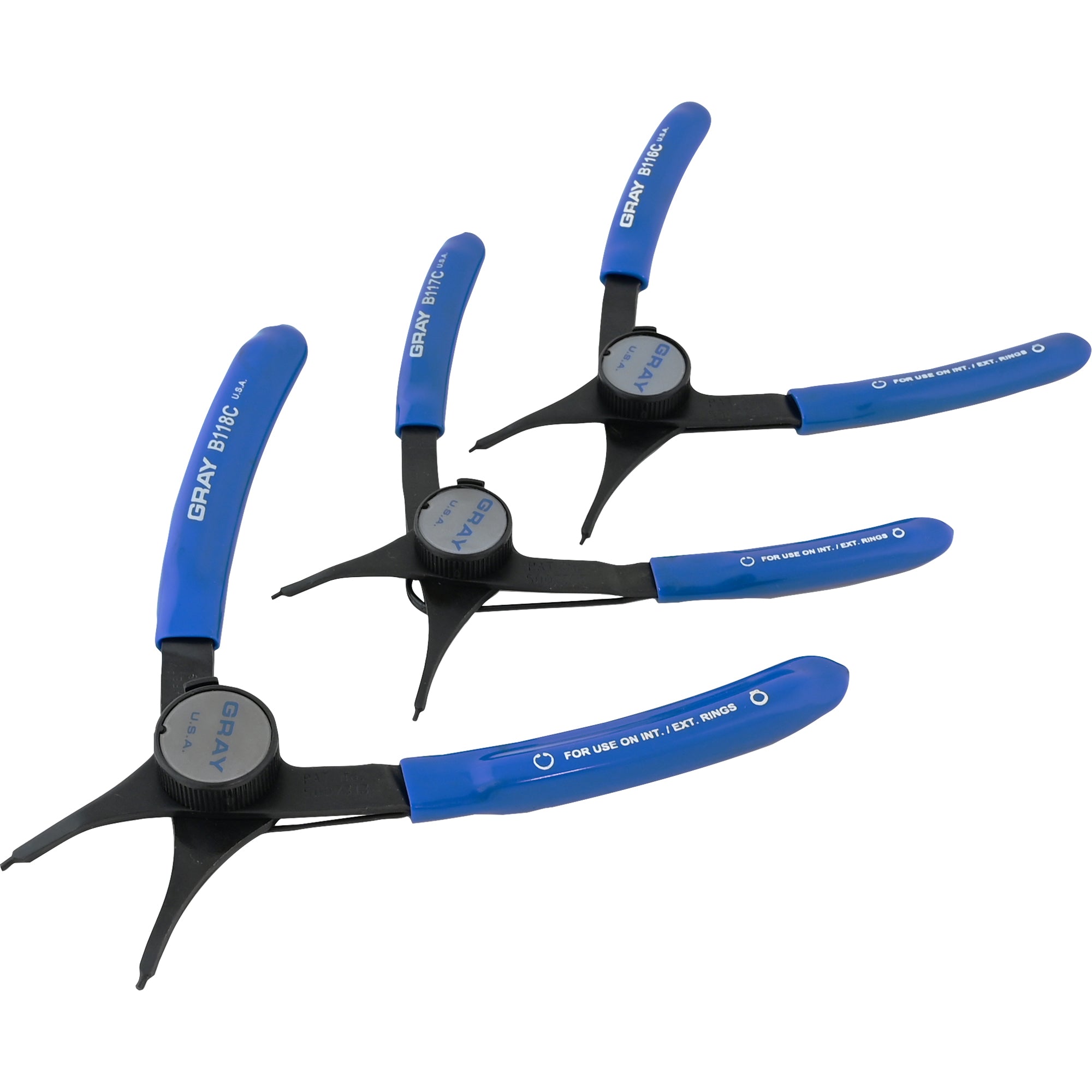 6 Piece Snap Ring Convertible Plier Set