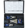 3 Piece Internal & External Snap Ring Plier Set