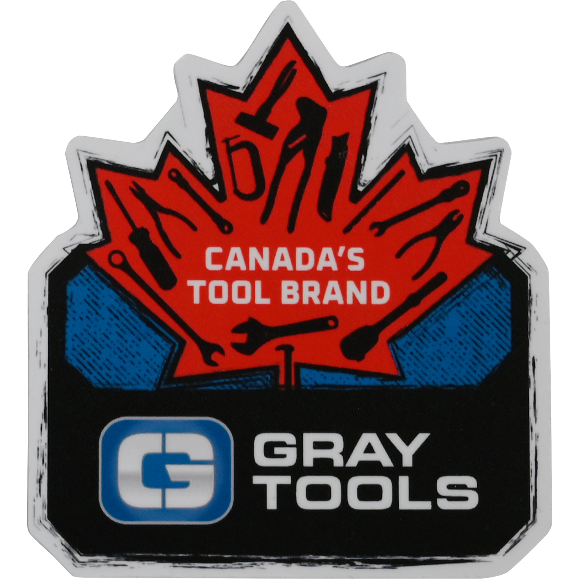 Gray Tools Stickers-English and French