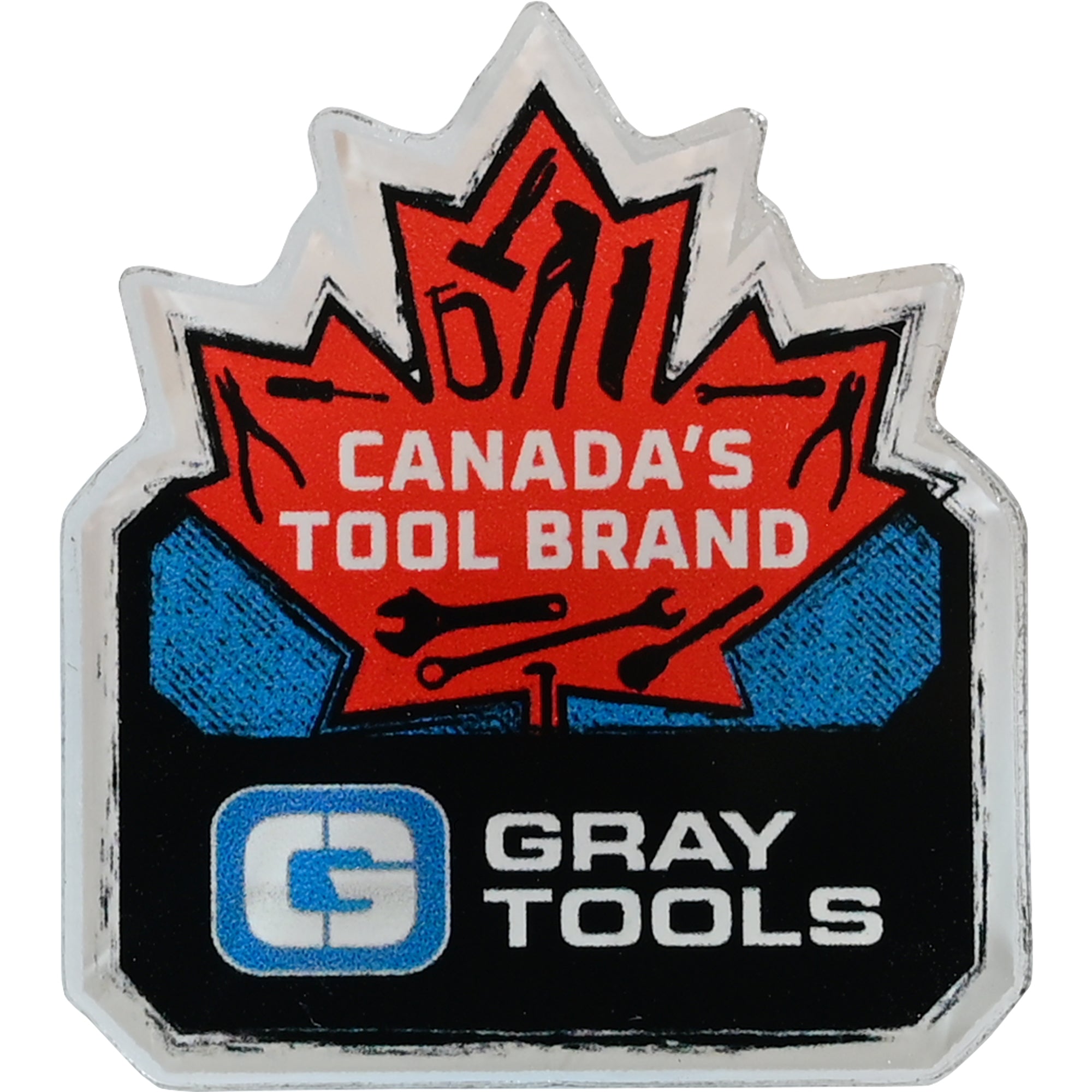 Gray Tools Pins - English and French