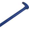 Rolling Head Pry Bars, Round Shank with Polished Point, Royal Blue Paint Finish