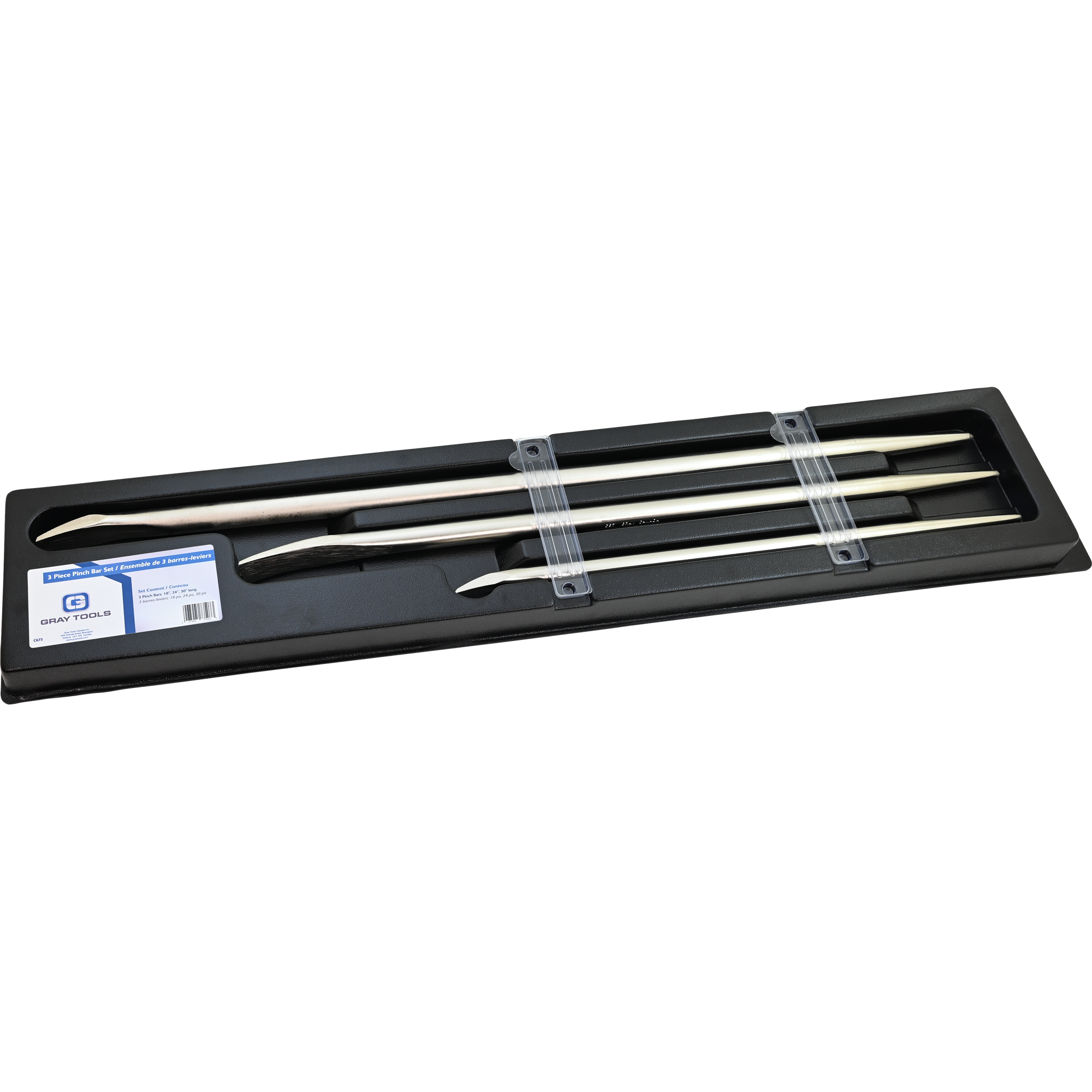 3 Piece Pinch Bar Set