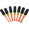 Insulated 7 Piece SAE Nut Driver Se