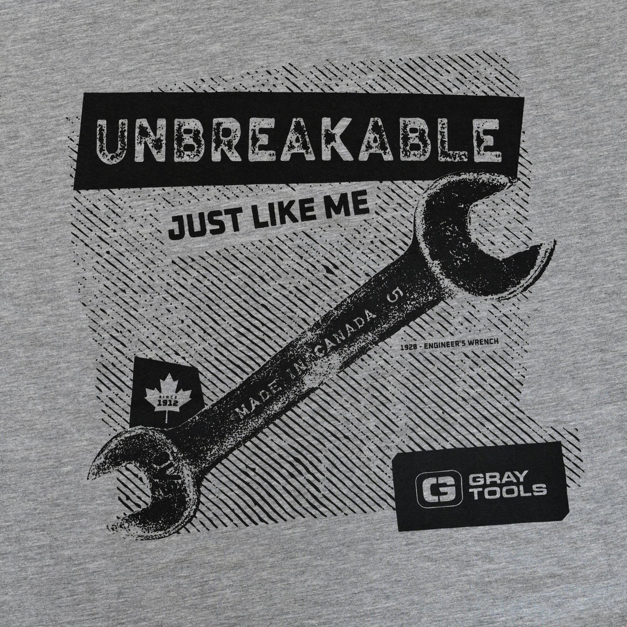 Gray Tools Organic Cotton T-Shirt-Made in Canada