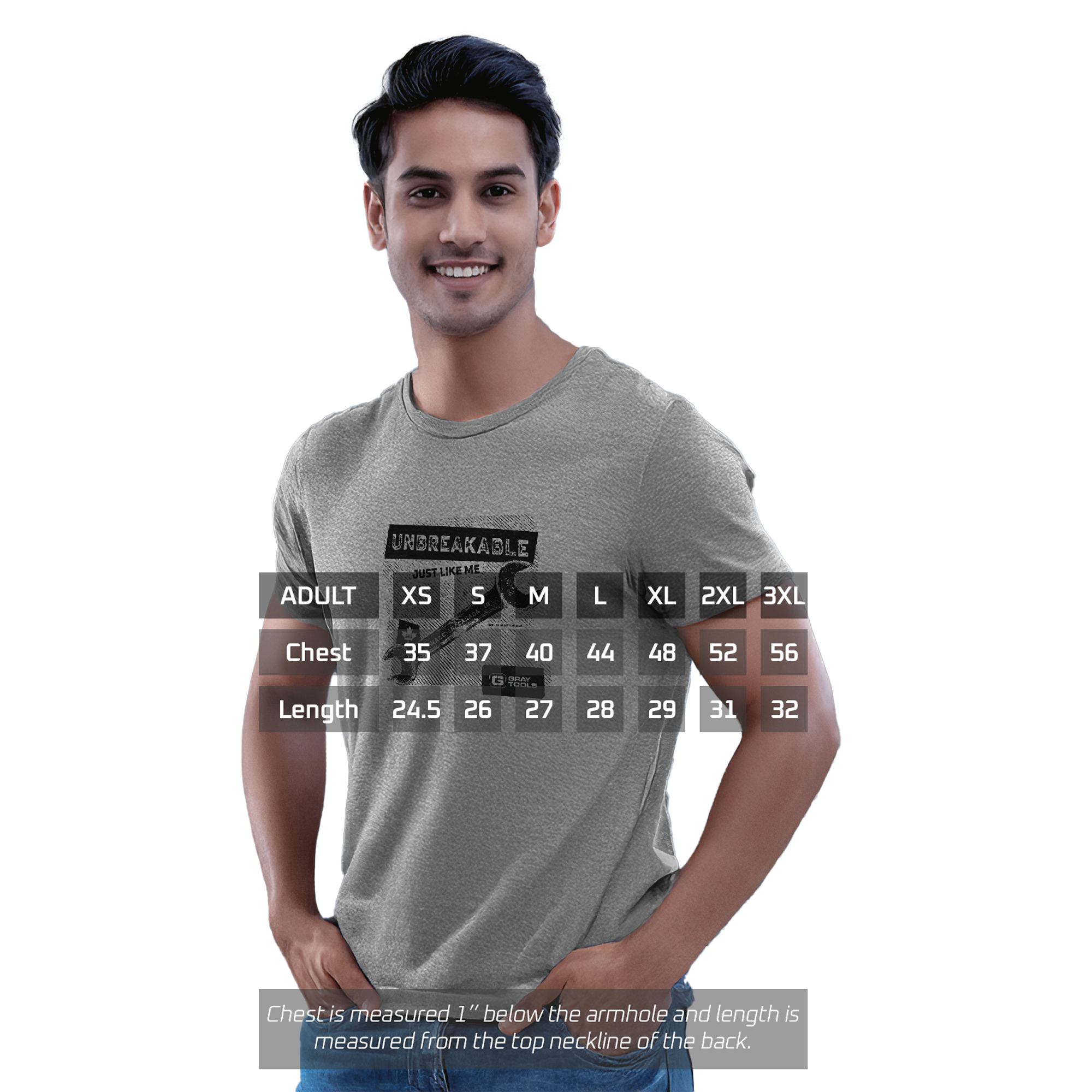 Gray Tools Organic Cotton T-Shirt-Made in Canada