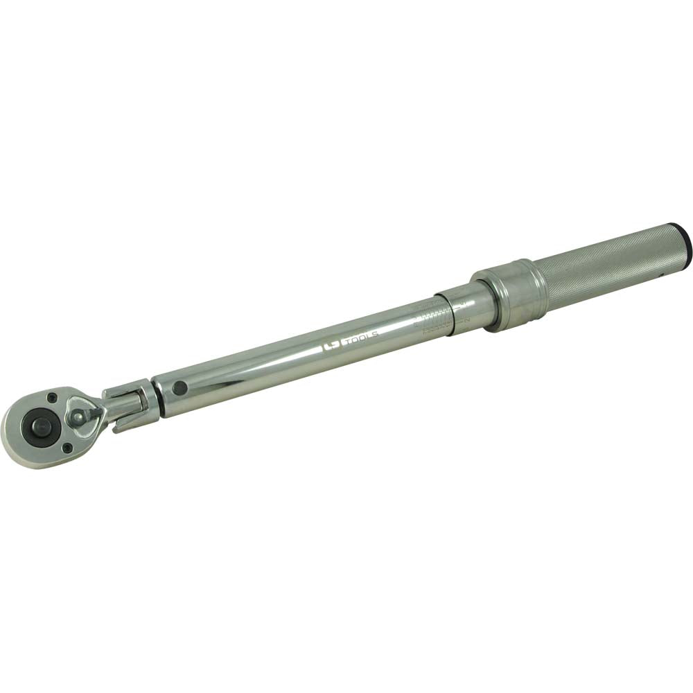 3/8" Drive Heavy-Duty Micro Adjustable Torque Wrench - Flex-Head