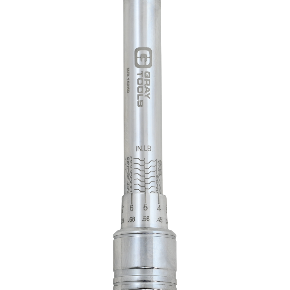 1/4" Drive Heavy-Duty Micro Adjustable Torque Wrench