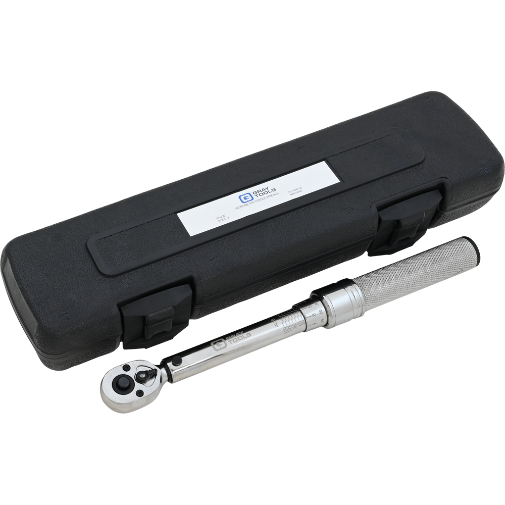 1/4" Drive Heavy-Duty Micro Adjustable Torque Wrench