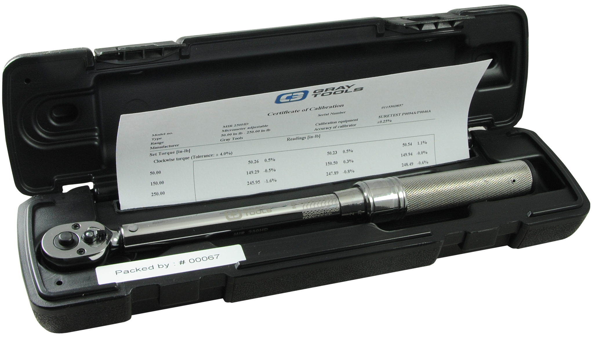 3/8" Drive Heavy-Duty Micro Adjustable Torque Wrench