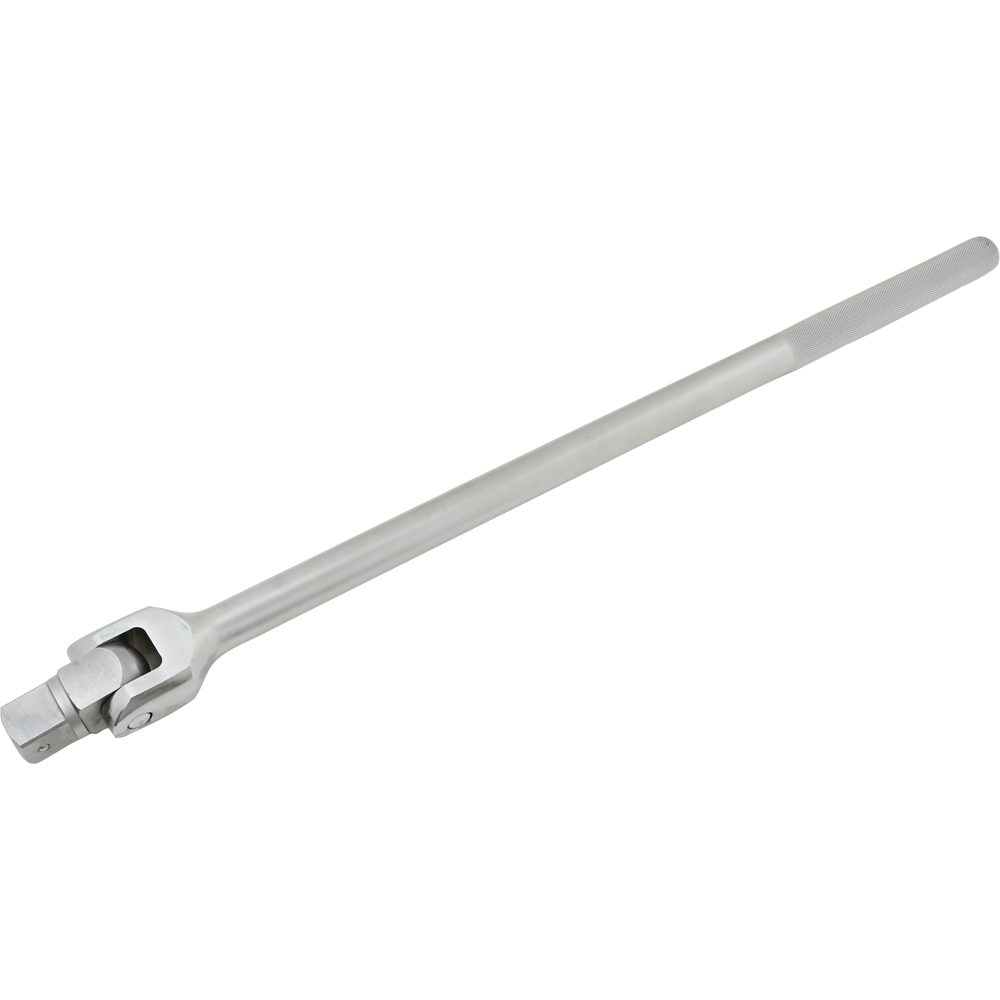 1" Drive Flex Handle - Satin Chrome Finish