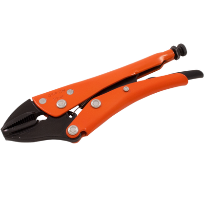 grip on locking pliers straight jaws distributed by gray tools