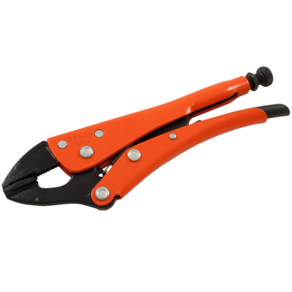 grip on locking pliers groovy grip distributed by gray tools