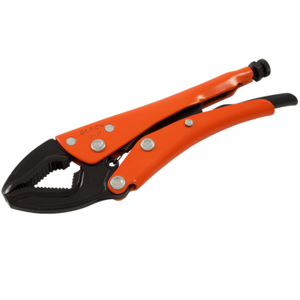 grip on locking pliers omnium grip distributed by gray tools