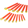 Insulated 14 Piece 12 Point SAE Box End Wrench Set