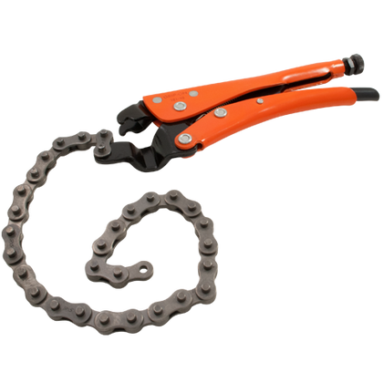 grip on locking chain clamps distributed by gray tools