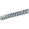 1/4" Dr. 12 Piece 6 Point Standard Metric Socket Set