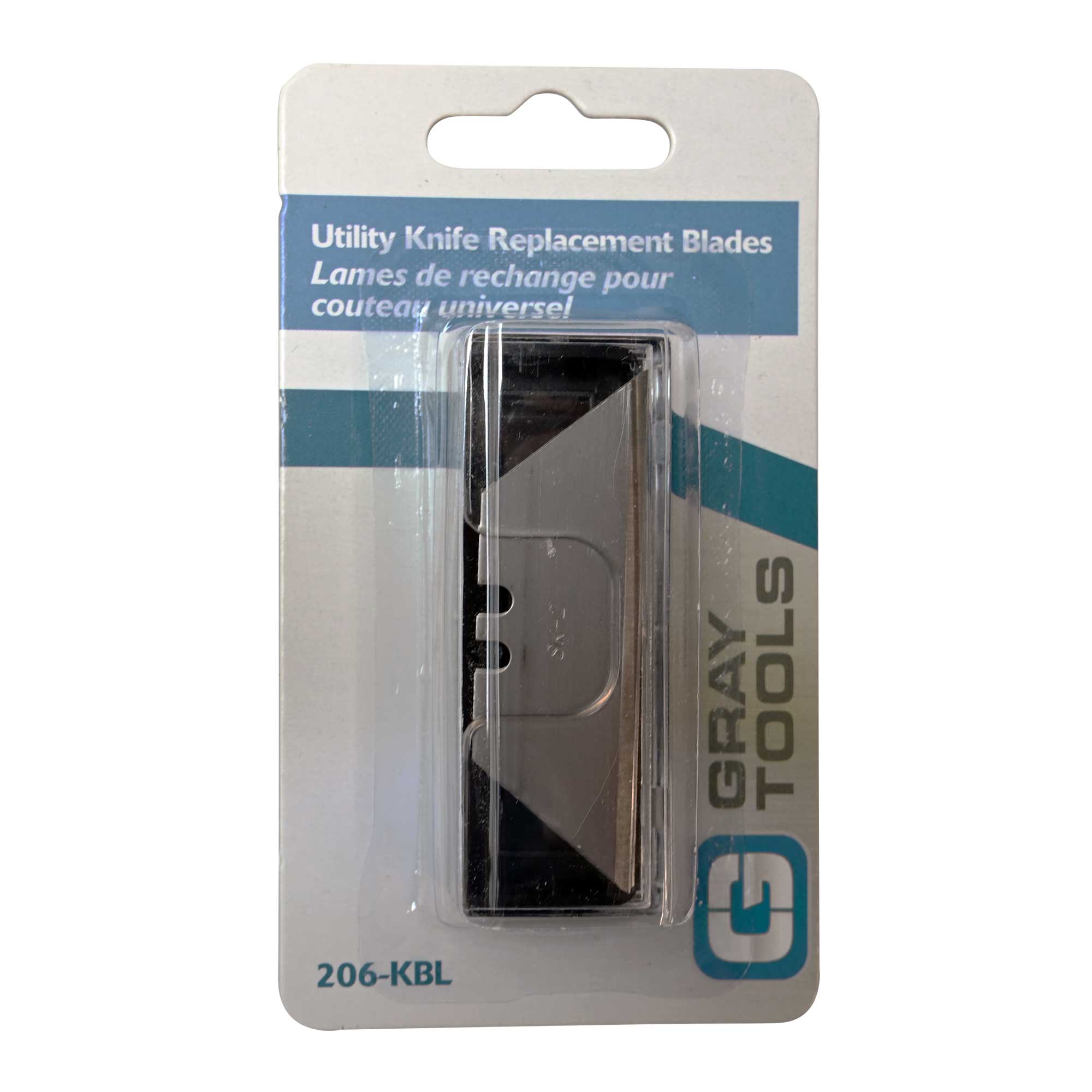 Replacement Blades for Utility Knives Gray 210 and 213
