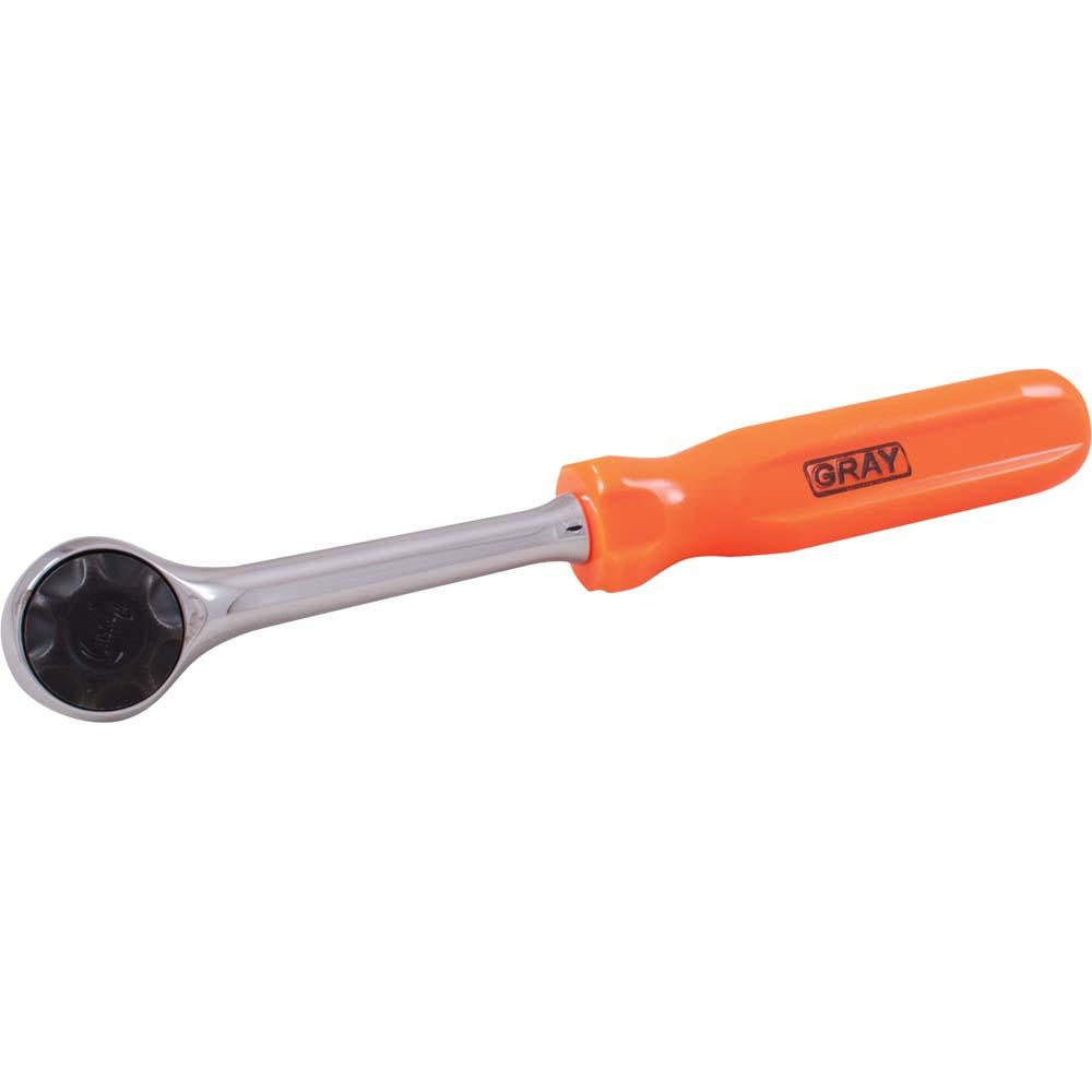 3/8" Drive Screwdriver Handle Round Head Ratchet