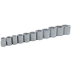 3/8" Dr. 11 Piece 6 Point Standard SAE Socket Set