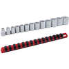 3/8" Dr. 13 Piece 12 Point Standard SAE Socket Set