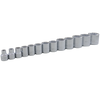 3/8" Dr. 13 Piece 12 Point Standard SAE Socket Set