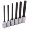 3/8" Dr. 6 Piece Metric Extra Long Hex Head Socket Set