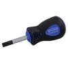 Slotted, Stubby Comfort Grip Heavy Duty Screwdriver