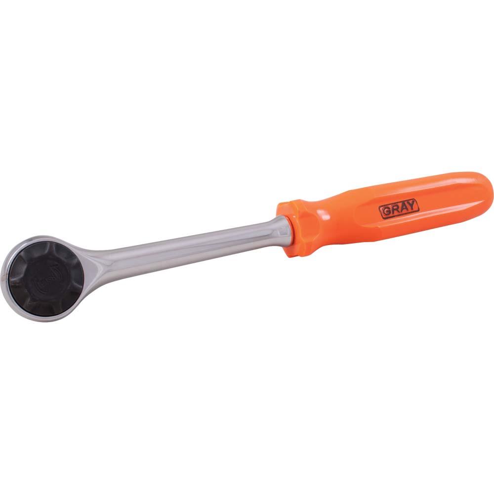 1/2" Drive Screwdriver Handle Round Head Ratchet