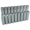 1/2" Dr. 18 Piece 6 Point Deep Metric Socket Set