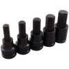 3/4" Dr. 5 Piece SAE Impact Hex Head Socket Set