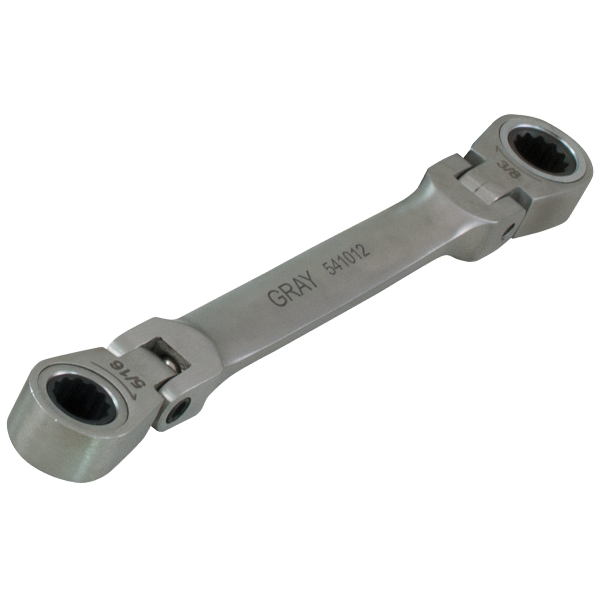 SAE Double Box End Flex Head Multi-Gear Ratcheting Wrenches