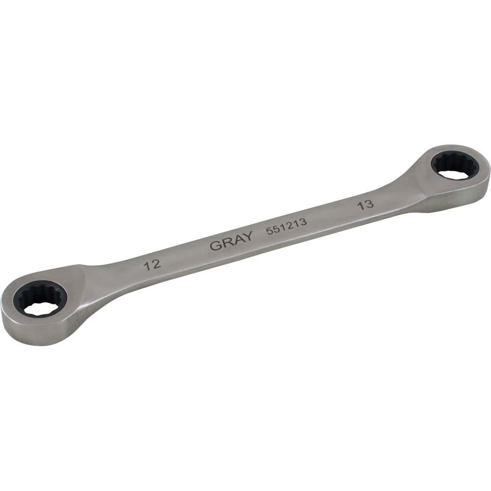 Metric Double Box End Fixed Head Multi-Gear Ratcheting Wrenches