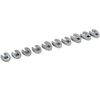 10 Piece 3/8" Dr. Metric Flare Nut Crowfoot Wrench Set