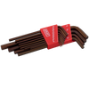 13 Piece SAE Long Arm S2 Hex Key Set