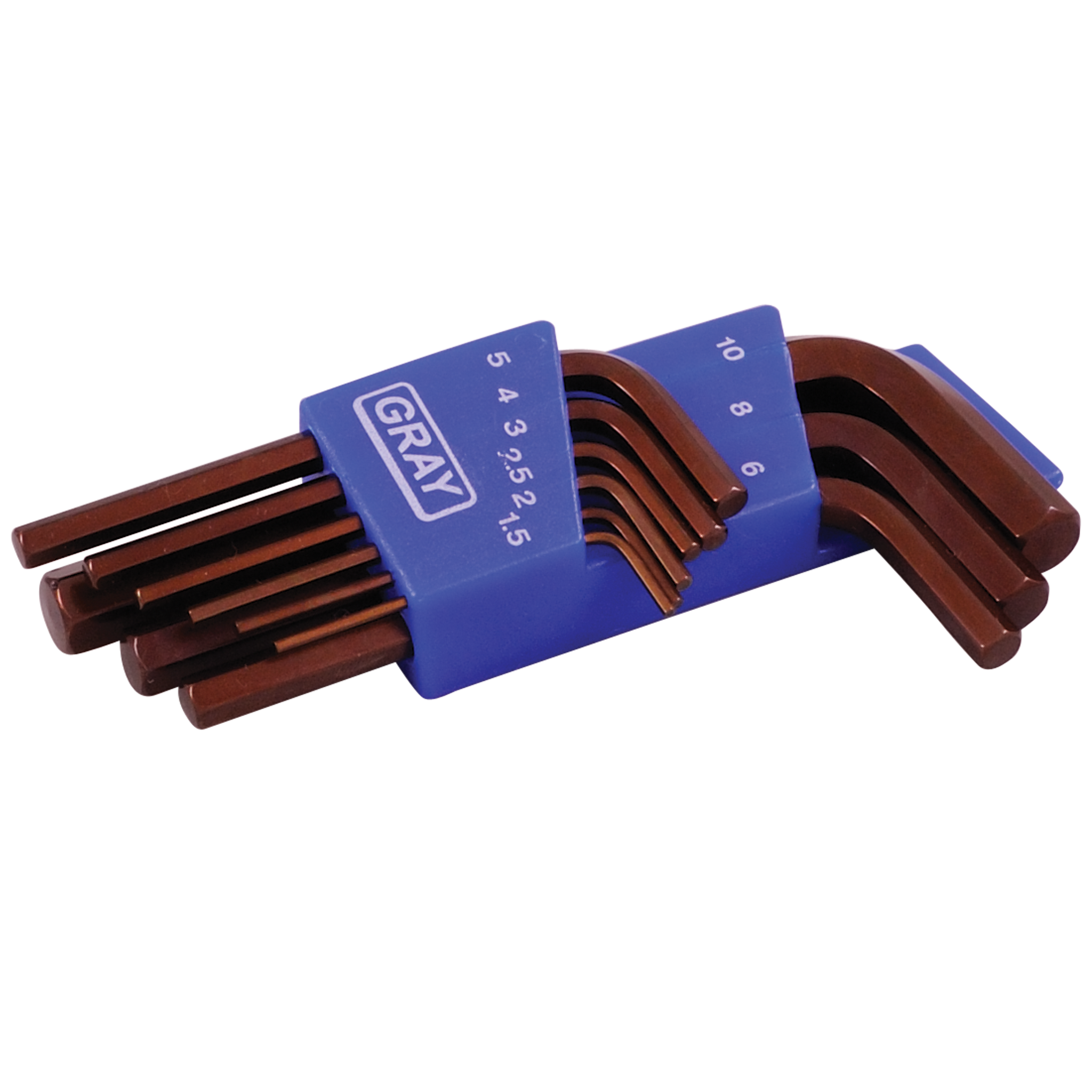 9 Piece Metric Short Arm S2 Hex Key Set