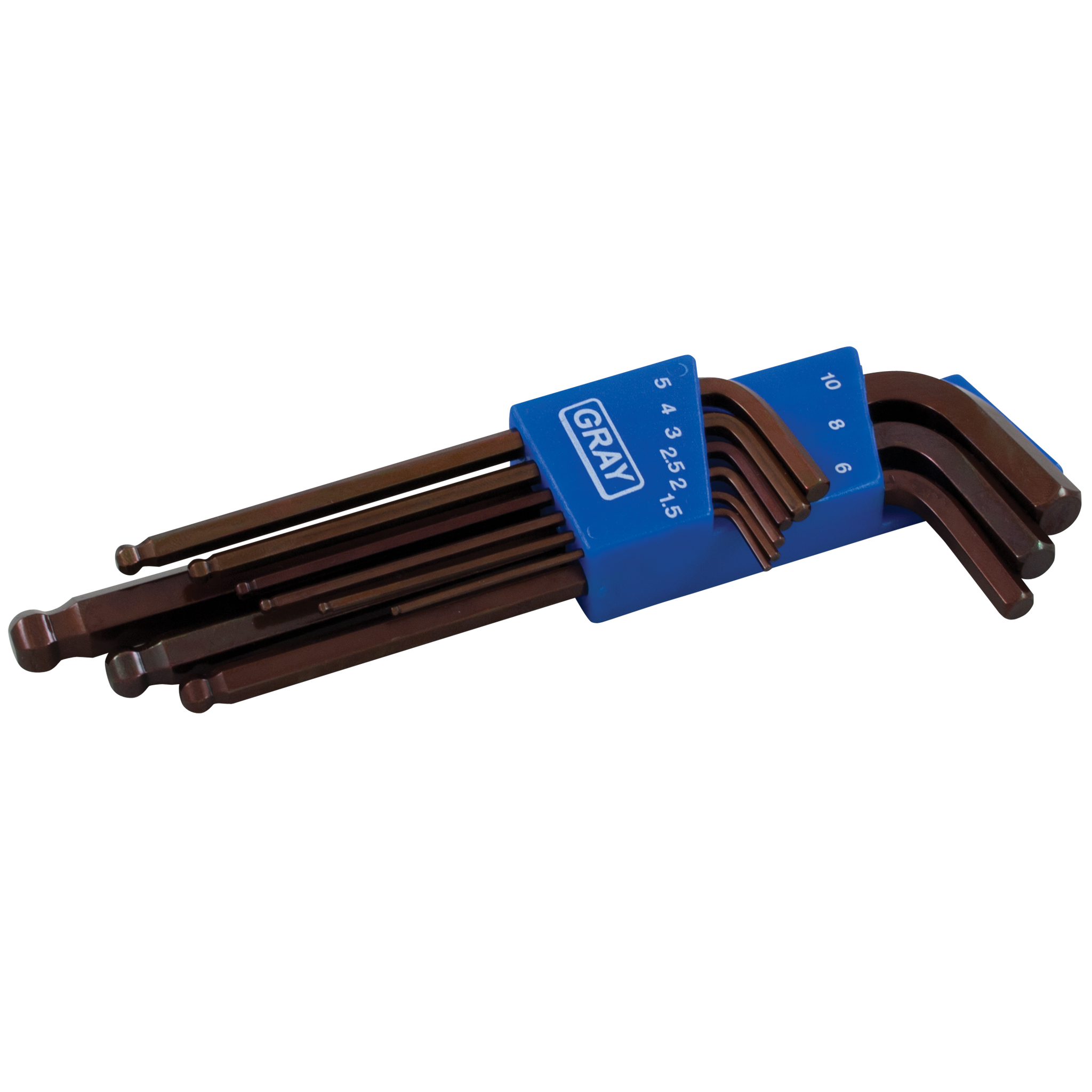 9 Piece Metric Long Arm Ball S2 Hex Key Set
