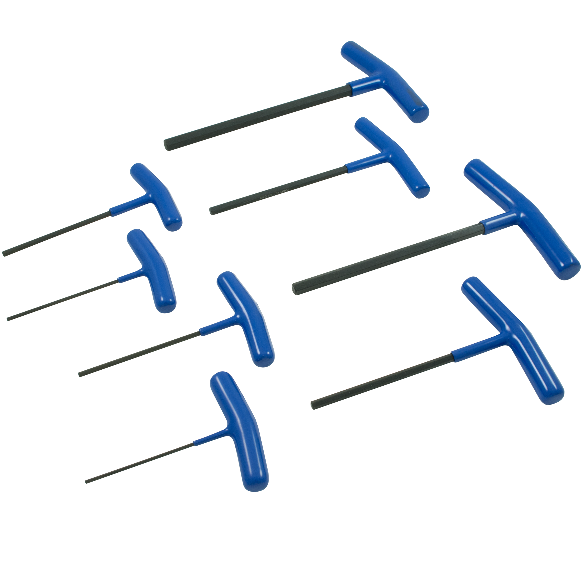 8 Piece Metric T-Handle Hex Key Set