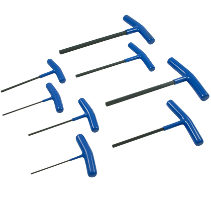 8 piece metric t handle hex key set