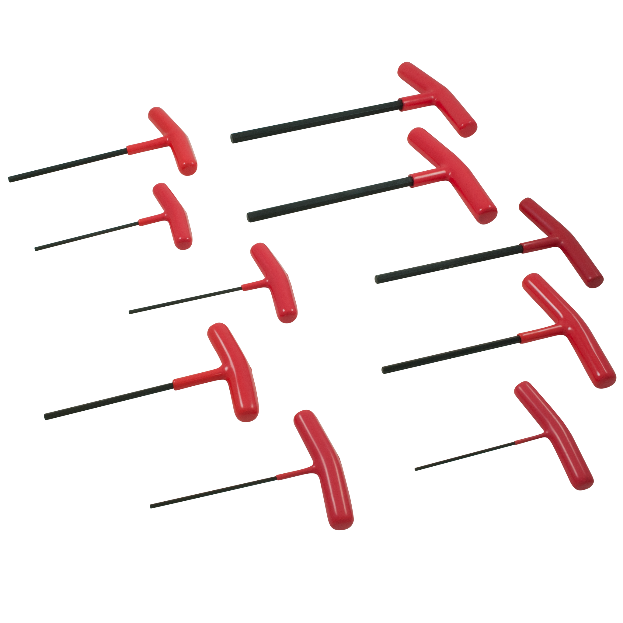 10 Piece SAE T-Handle Hex Key Set