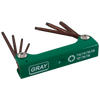 7 Piece Long Torx® Folding S2 Hex Key Set