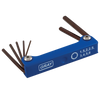 7 Piece Metric Short Folding S2 Hex Key Set