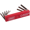 9 Piece SAE Folding Hex Key Set