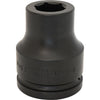 1-1/2" Drive 6 Point Deep Length Sockets - Impact Black Industrial Finish