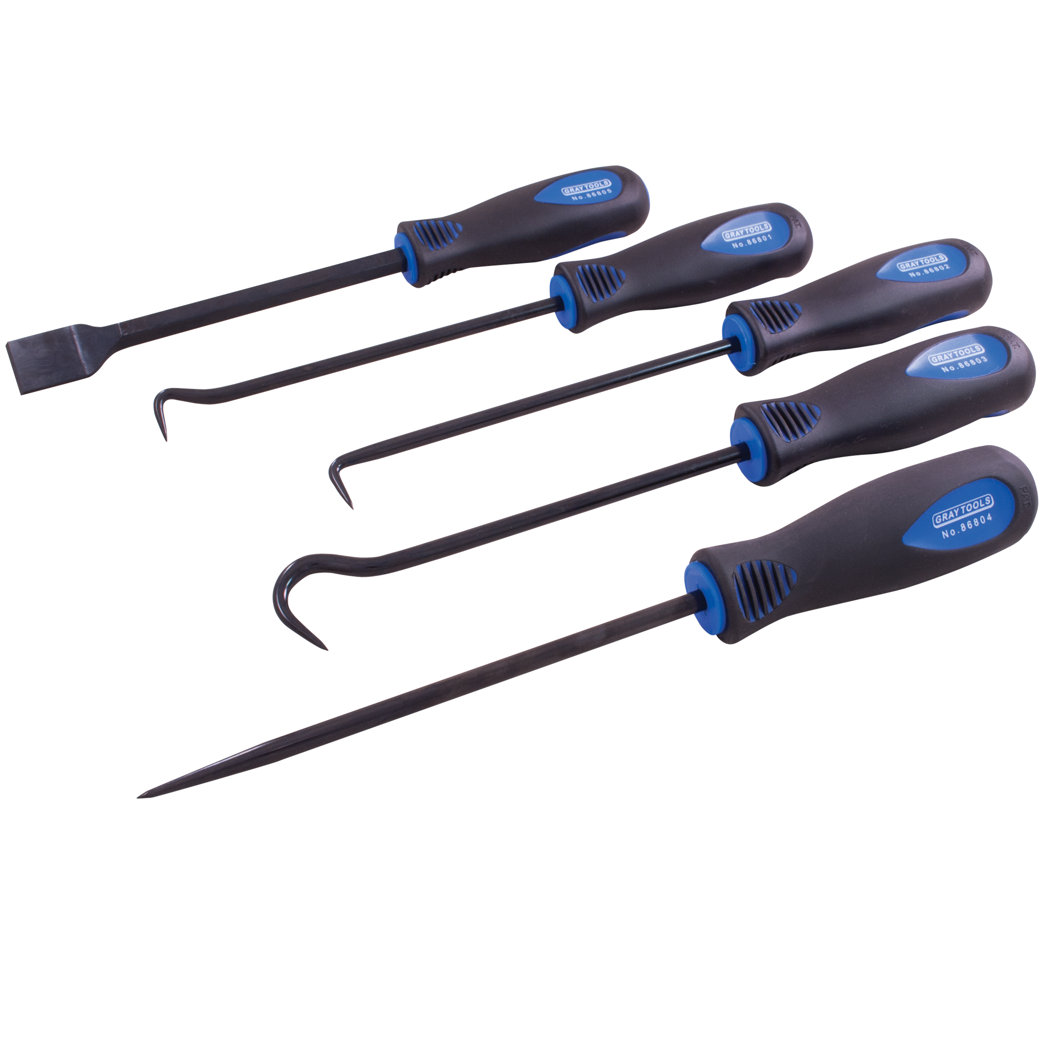 5 Piece Comfort Grip Hook, Pick & Scraper Set